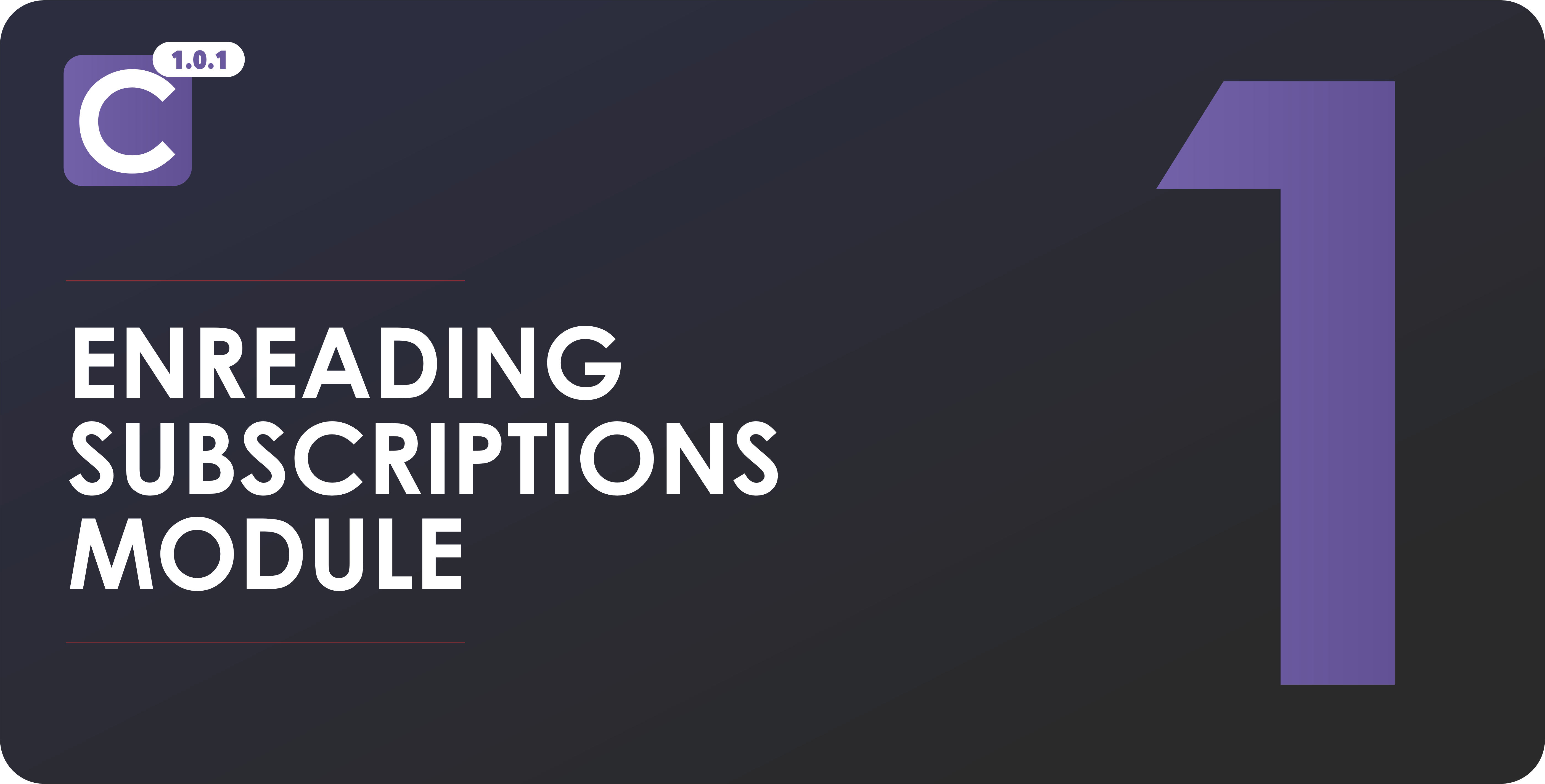 EnReading Subscriptions Module